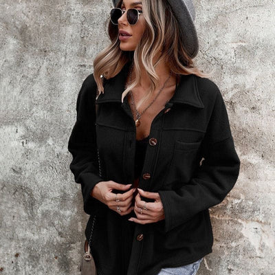 Bella - Warme Trui met Buttons