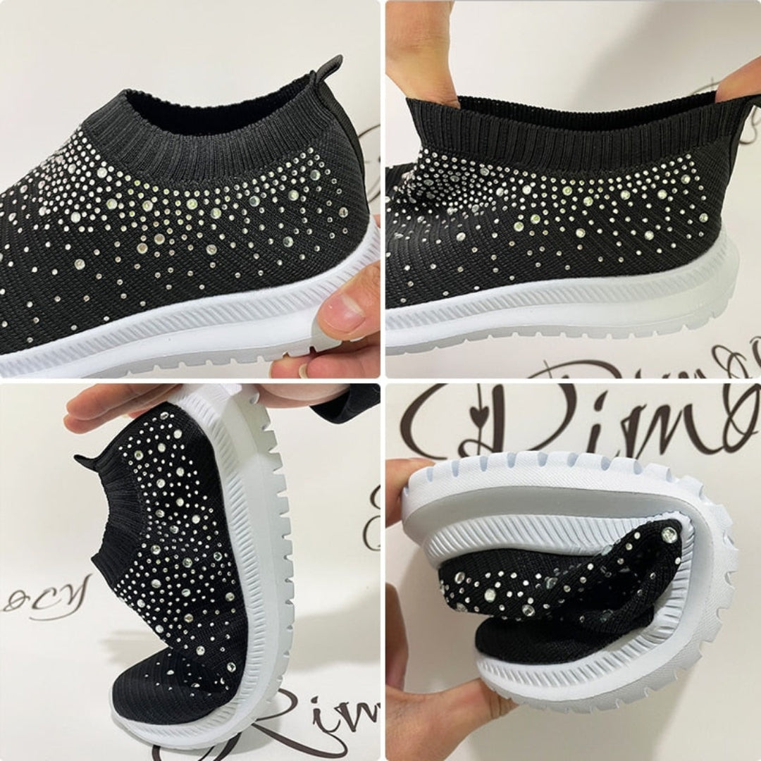 Comfortschoenen - Lichtgewicht Dames Sneakers Met Ondersteuning