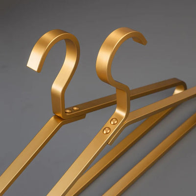 Elegant - Aluminium Slimline Kledinghangers (4 Stuks)
