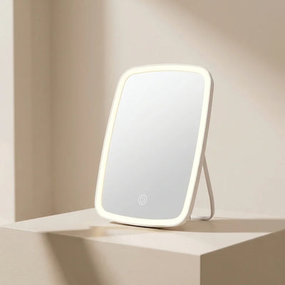 LED Makeup Spiegel - Oplaadbaar Met 3-Kleurige Verlichting