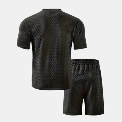 Zomer Set met Jacquard  Patroon