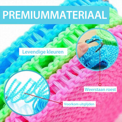 Draagbare waslijn - Voor buiten en thuis