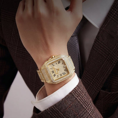 Dames Horloge - Elegant Vierkant Design