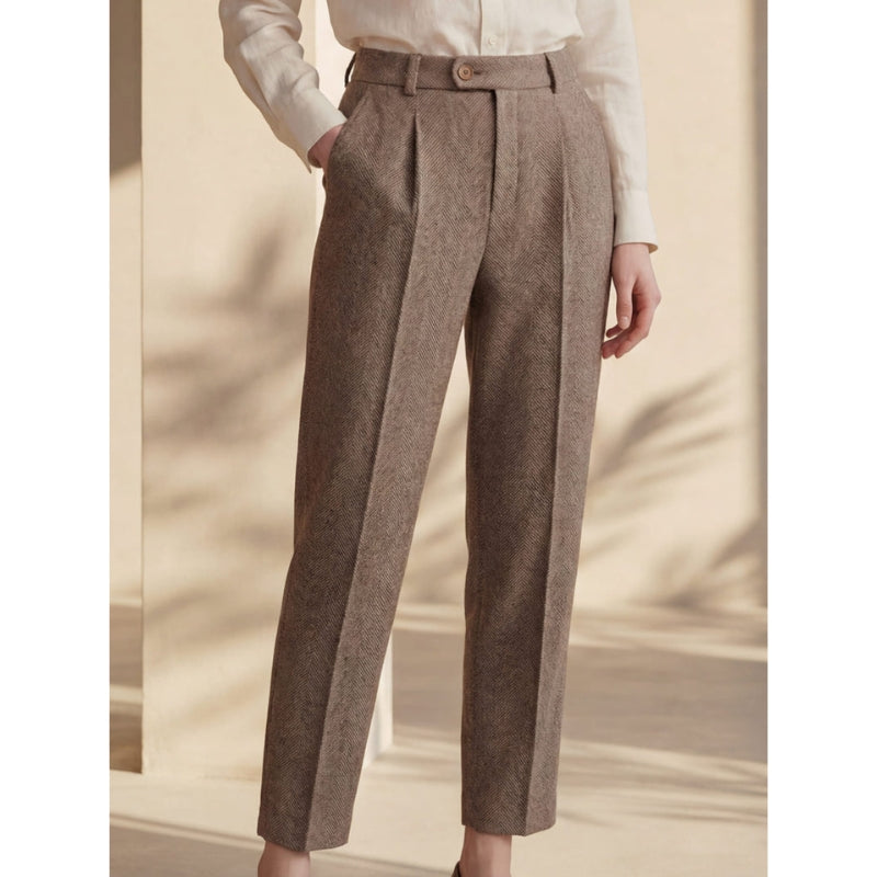 Pantalon - Hoge Taille Winterbroek - Veloura
