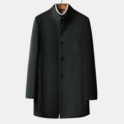 Comfortabele Wollen & Kasjmier Mix Jas - Luxe Winterjas - Velmoro