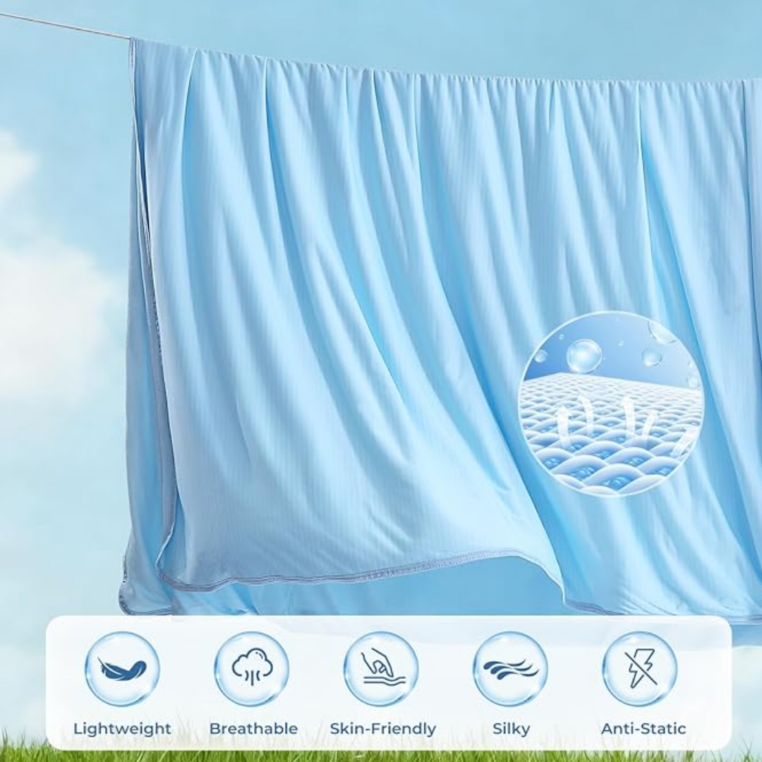 Koeldeken - dubbelzijdig slaapcomfort voor warme zomer nachten