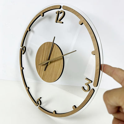MYHOME® - Wandklok met Minimalistisch Scandinavisch Design
