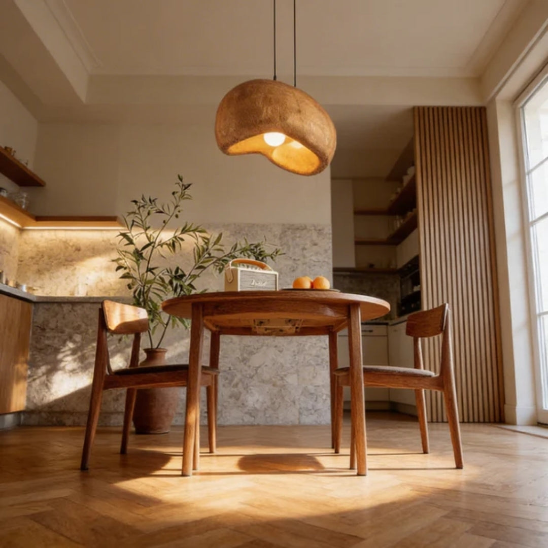 Aureliah - Hanglamp met Gouden Japandi Design