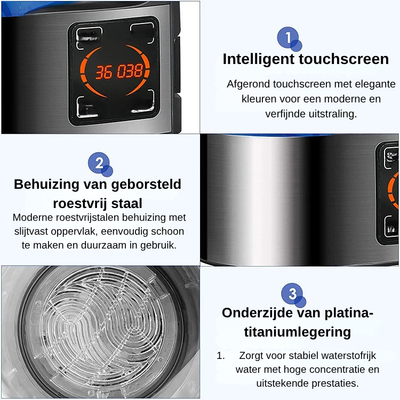 Waterzuiveraar - Elektrische Water Ionisator - PureFlow