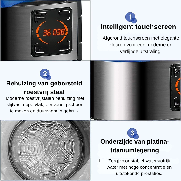 Waterzuiveraar - Elektrische Water Ionisator - PureFlow