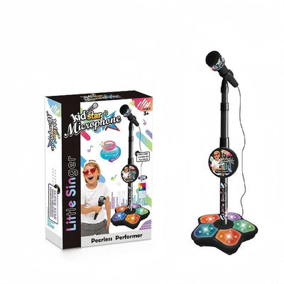 🎤 Micro Karaoké Enfant avec Support – Le Cadeau Parfait pour votre Petite Star ! 🎶