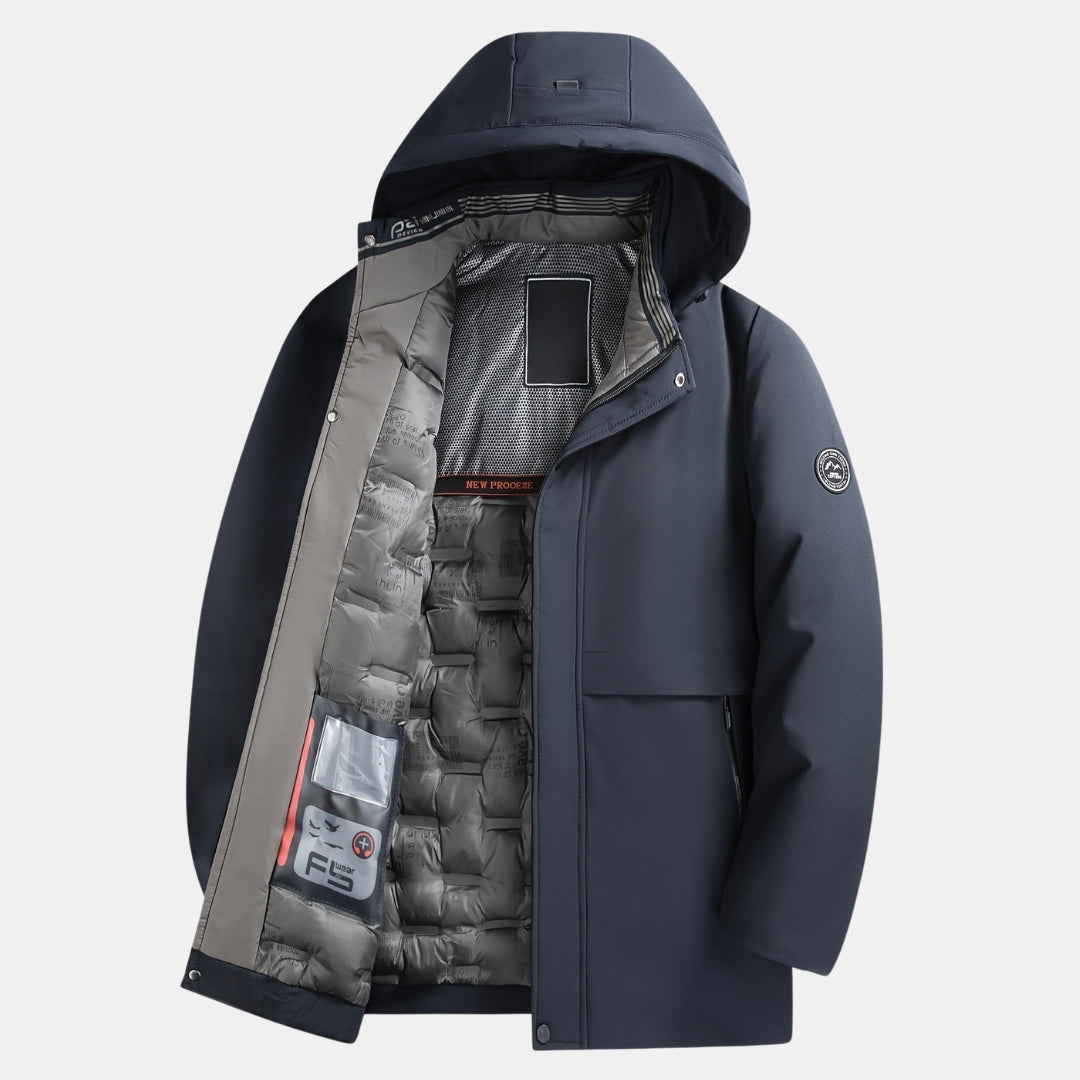 Winterjas Heren - Casual Warme Winterjas - Nordvale