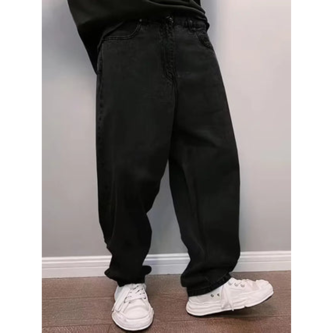 Loose Fit Jeans met Mid Waist Pasvorm - UrbanDenim