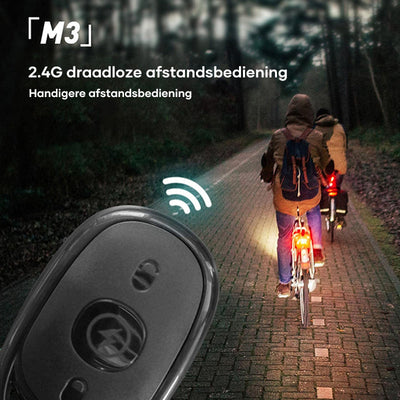 Draadloze LED-stroboscoop Fiets | Motorlamp