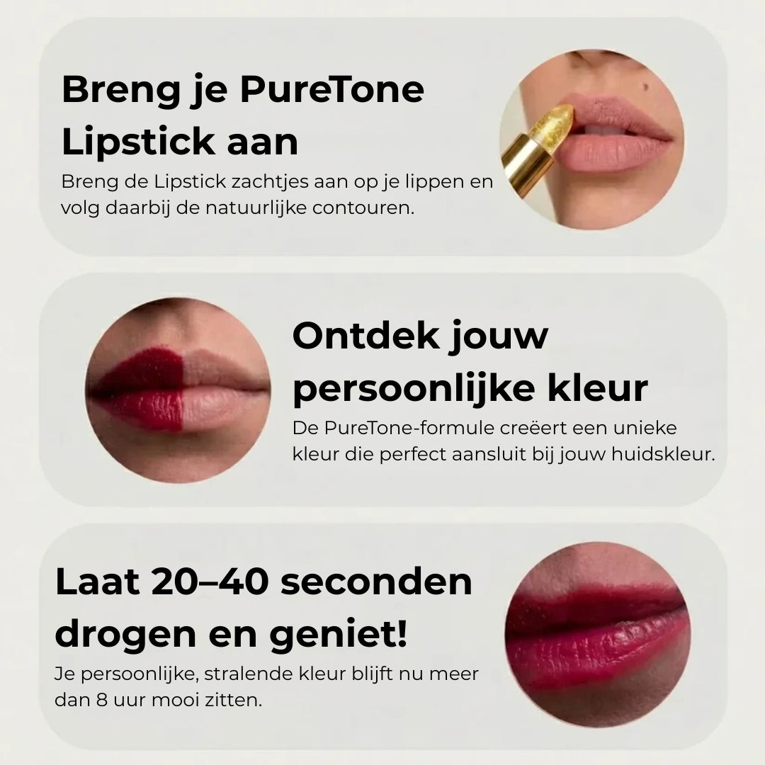 Pure Lipstick - pH-adaptiv Farve til Uimodståelige Læber