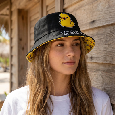 Bucket Hat Met Omkeerbaar Design