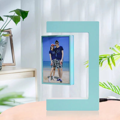 Magnetisch Zwevende Fotolijst - Zwevend Design Met LED Sfeerverlichting