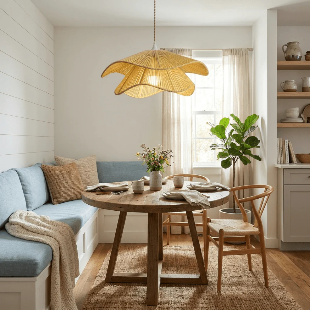 MYHOME® - Hanglamp Met Gevlochten Golf Design