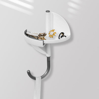 2-in-1 minimalistische boorloze haak voor keuken en badkamer