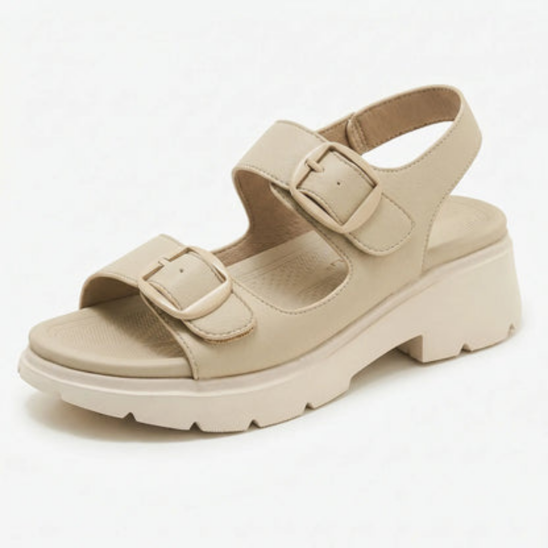 Sandalen Dames - Chunky Plateauzool