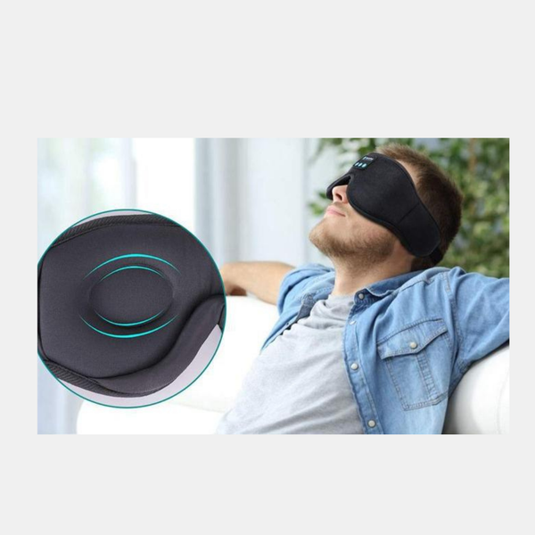 Masque de sommeil - Masque de sommeil Bluetooth avec musique - DreamWave