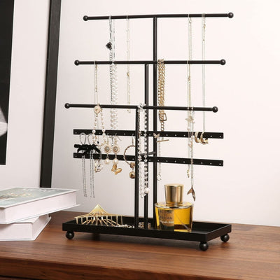 Sierraden Organizer - Luxe Sieradenrek Met Opbergbakje