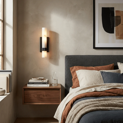 MYHOME® - Alabaster Cilinder Design Wandlamp