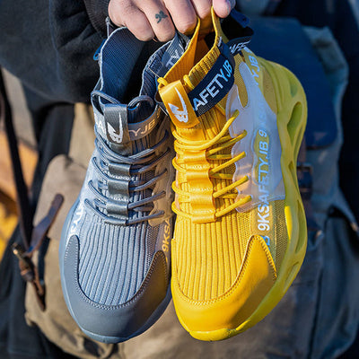 Werkschoenen met stalen neus