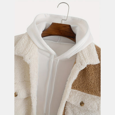 Contrasterende Fleece Jack - Omkeerbare Winterjas - Norvex