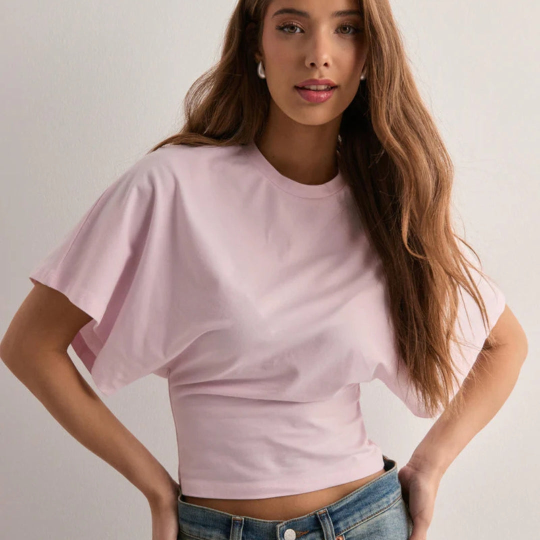 T-shirt met Wijde Mouwen - UrbanMuse