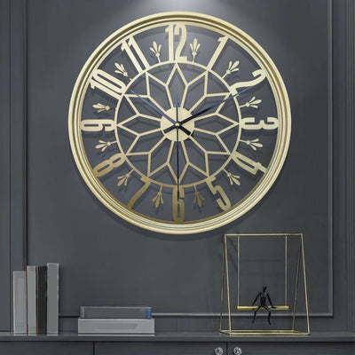MYHOME® - Moderne Scandinavische Wandklok Van Metaal