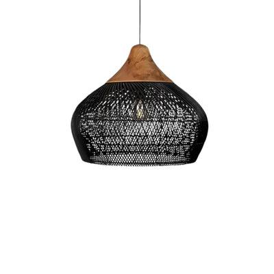 Ravena - Handgewebte Boho-Hängelampe