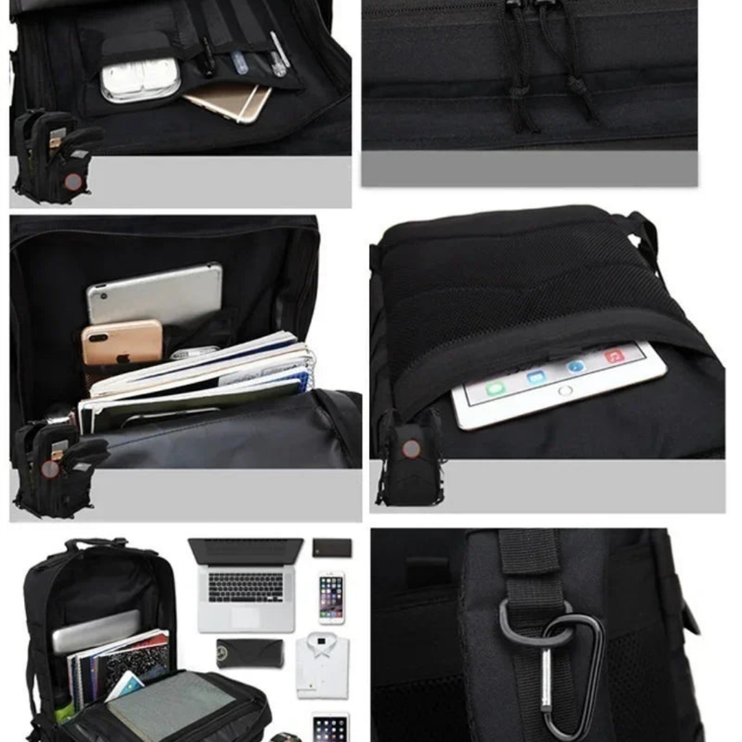 Rugzak - Waterdichte Tactical Backpack - TrailGuard