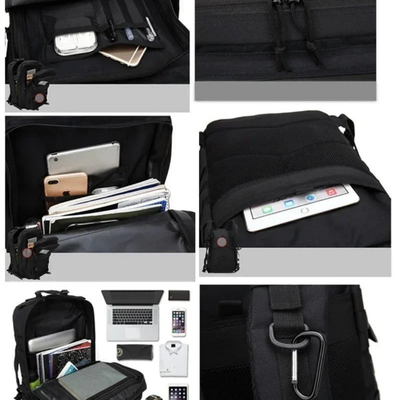 Rugzak - Waterdichte Tactical Backpack - TrailGuard