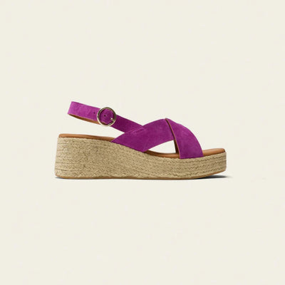 Platform Espadriller med Leopardprint