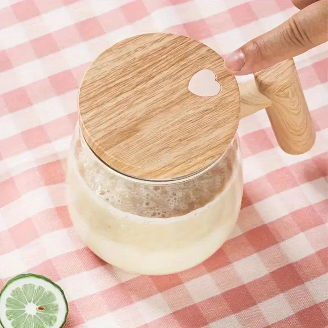 Zelfroerende Koffiemok met Automatische Mixer - MixMate
