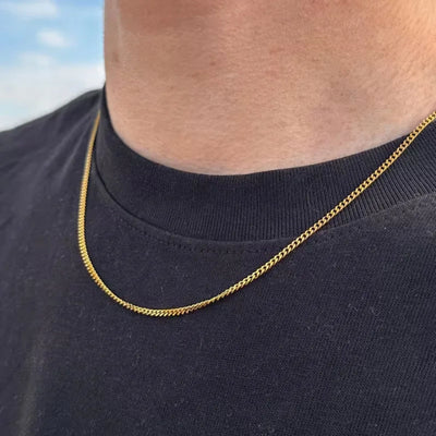 Gouden Ketting - Minimalistische Schakelketting - Auroven