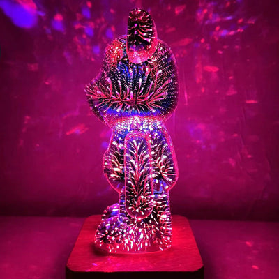 GlowBear™ | 3D Vuurwerk Nacht Lamp