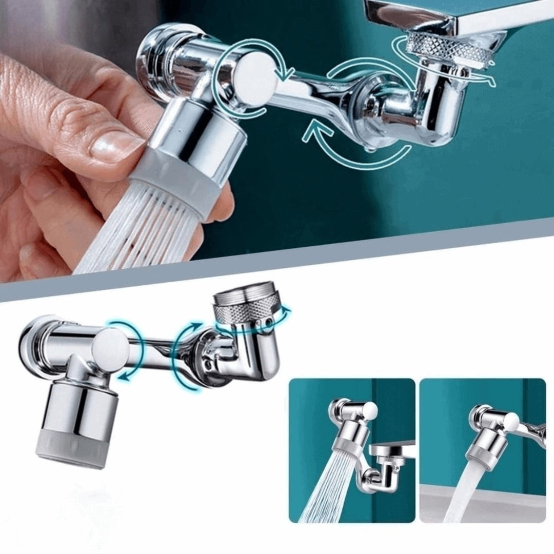 1080° Roterende Kraan Opzetstuk - Flexibele Waterbesparing - AquaFlex - 1+1 GRATIS