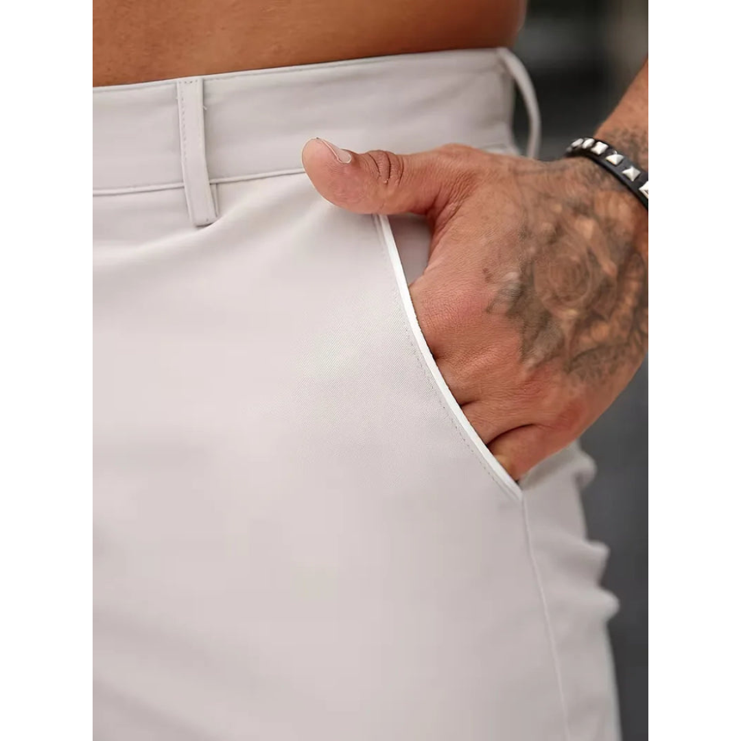 Casual Shorts met Knopen en Zakken - UrbanBreeze