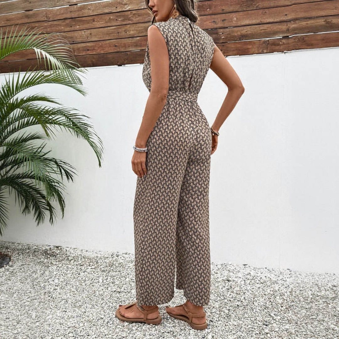 Keena - Eleganter Baumwoll-Jumpsuit