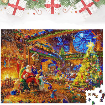 Kerstpuzzel-adventskalender