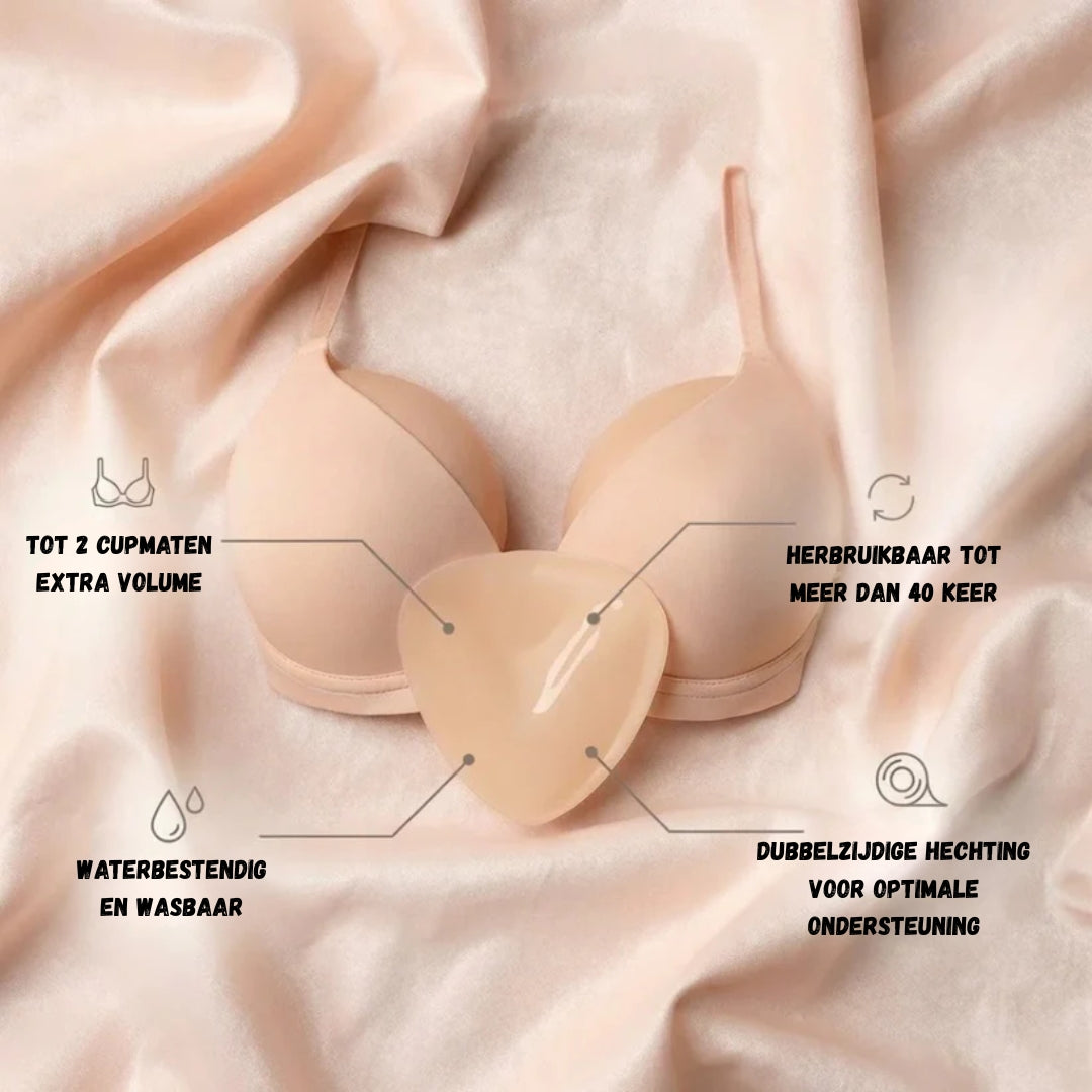Push-up BH - Herbruikbare Push-up Inserts met Direct Volume-effect