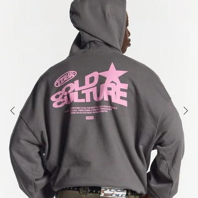 Hoodie - Oversized Streetwear met Grafische Print - UrbanEase