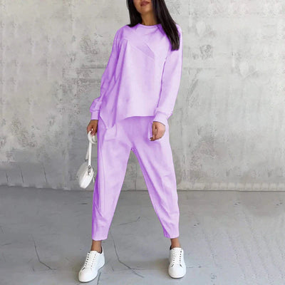 Todelt Sæt med Sweatshirt og Bukser