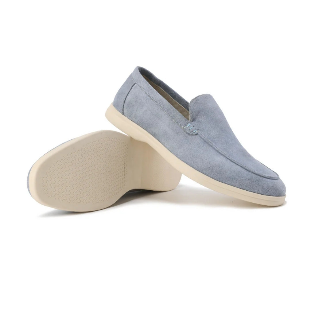 Loafers - Suède Look Instappers met Comfortzool - Valtero