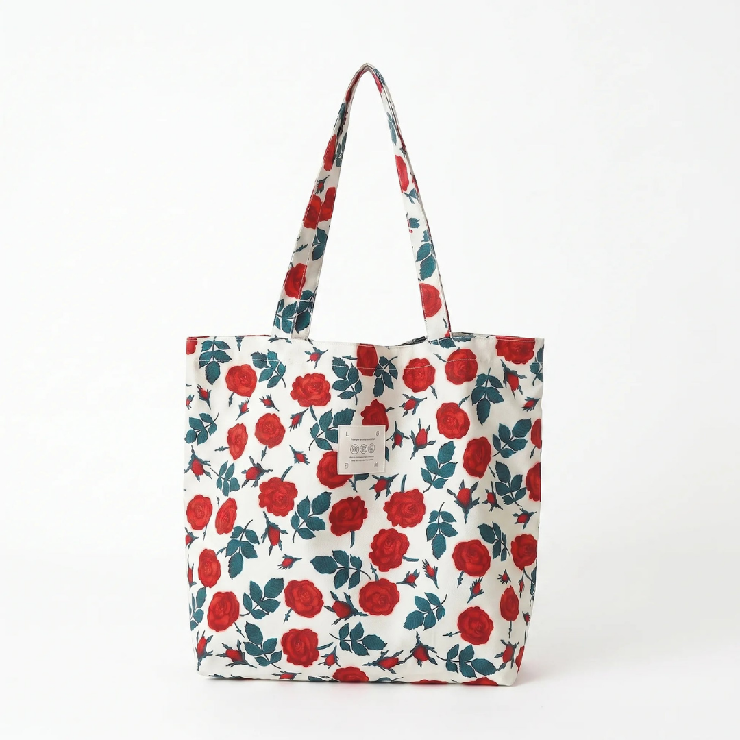 Schoudertas Met Bloemenprint - Rosana