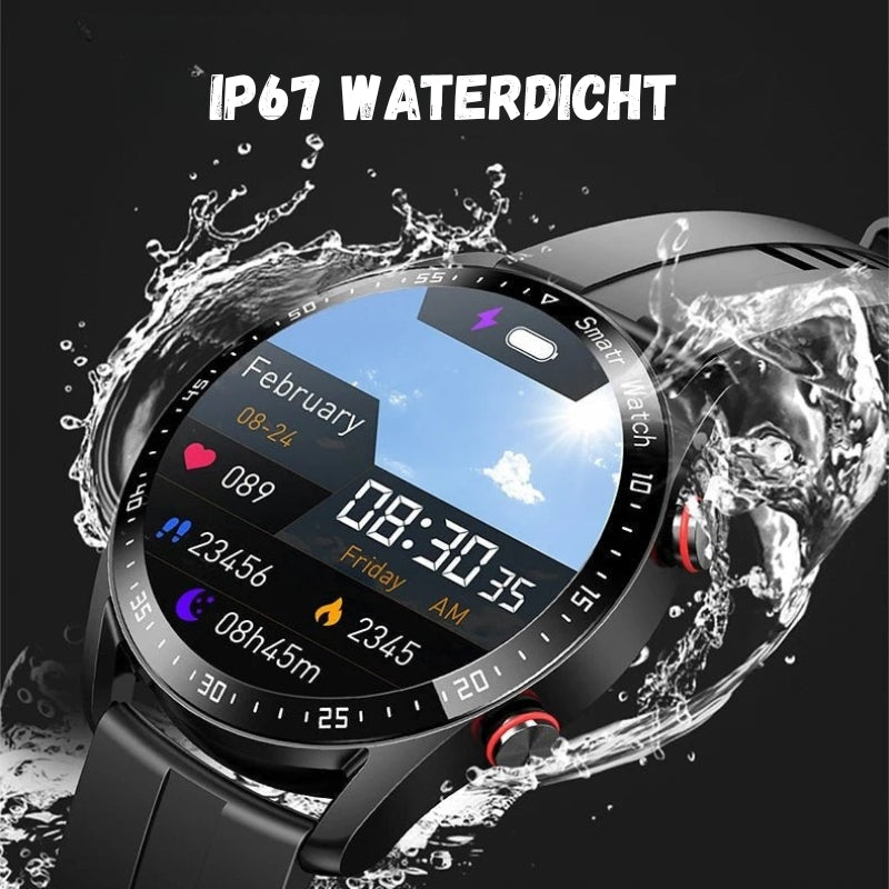 Hartslagmonitor Smartwatch - Slim Gezondheidshorloge - VitaPols