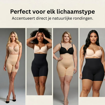 Korrigerende Shapewear Shorts med Høj Talje