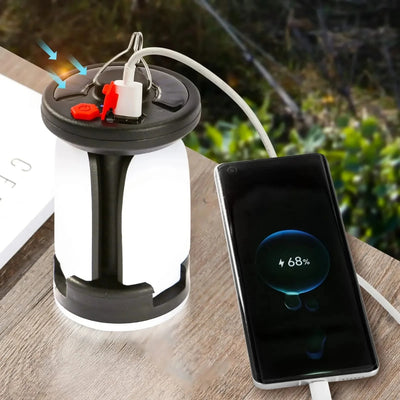 Opvouwbare Solar USB Camping Lantaarn